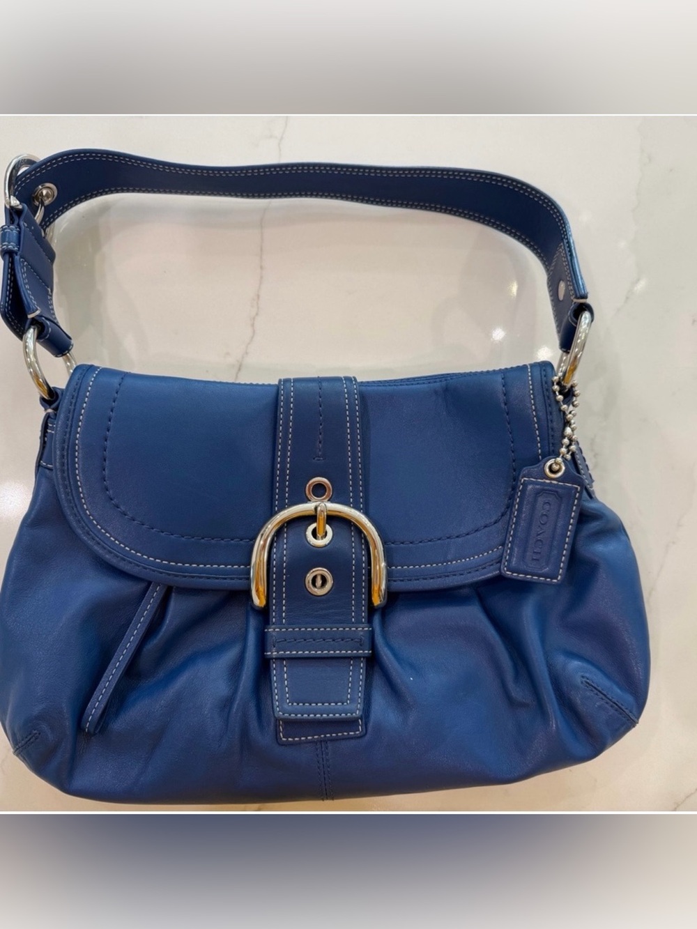 Vintage Y2K Era Coach SoHo Flap Shoulder Bag Excellent condition